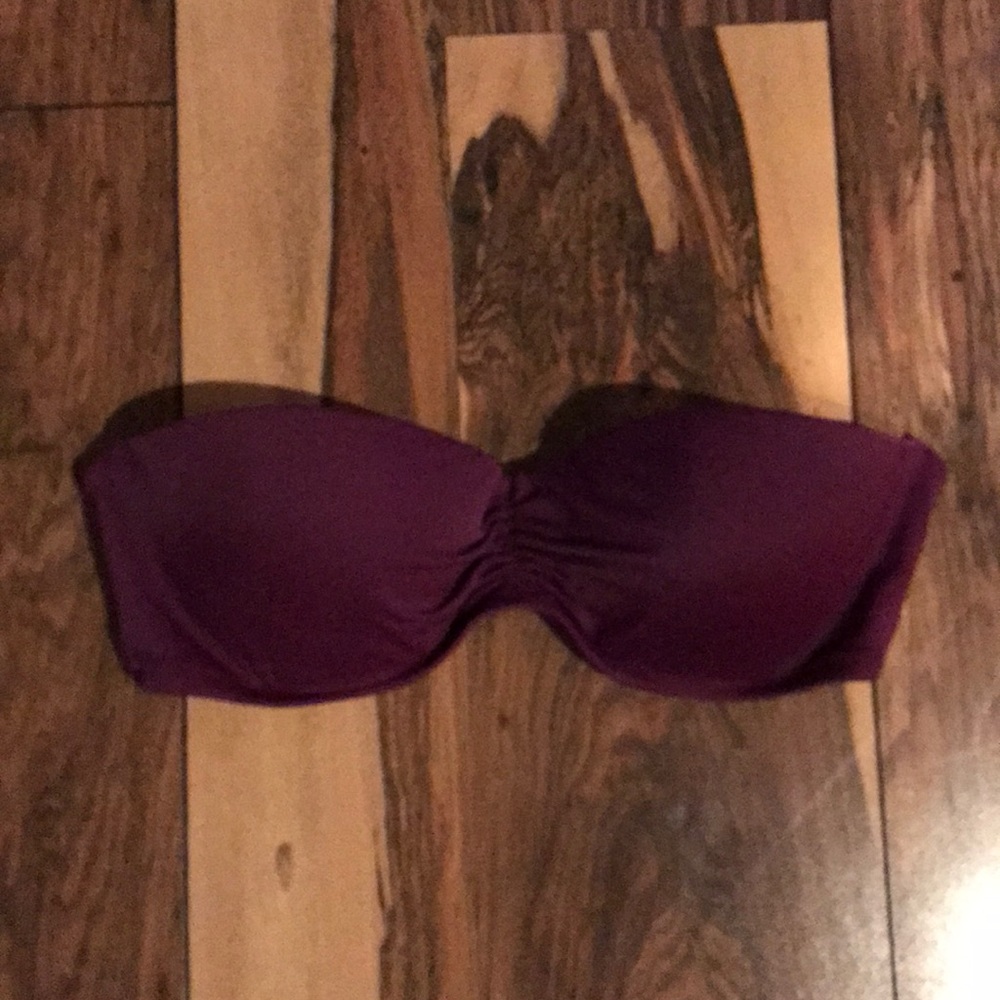 Victoria’s Secret Purple strapless bikini top
